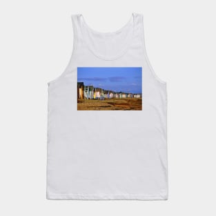 Thorpe Bay Beach Huts Essex England Tank Top